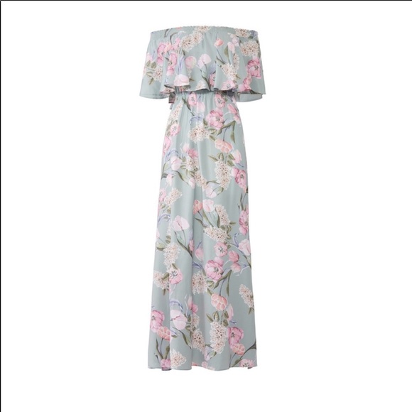 NWT Show me your Mumu hacienda floral maxi dress - Picture 3 of 5
